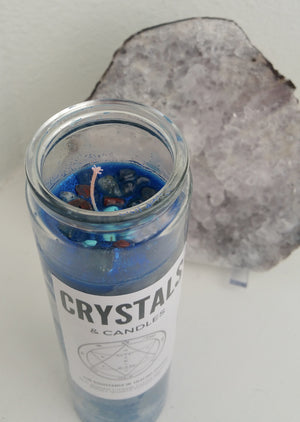 Crystal & Candles Novena Candle for Perfect Health