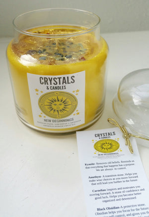New Beginnings Resolution Candle