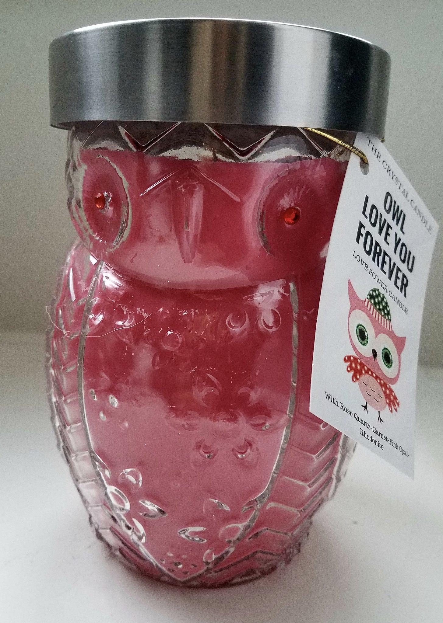 Owl Love You Forever X-Large Love Power Candle
