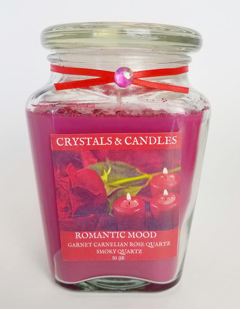 Romantic Mood Deluxe Crystal Candle