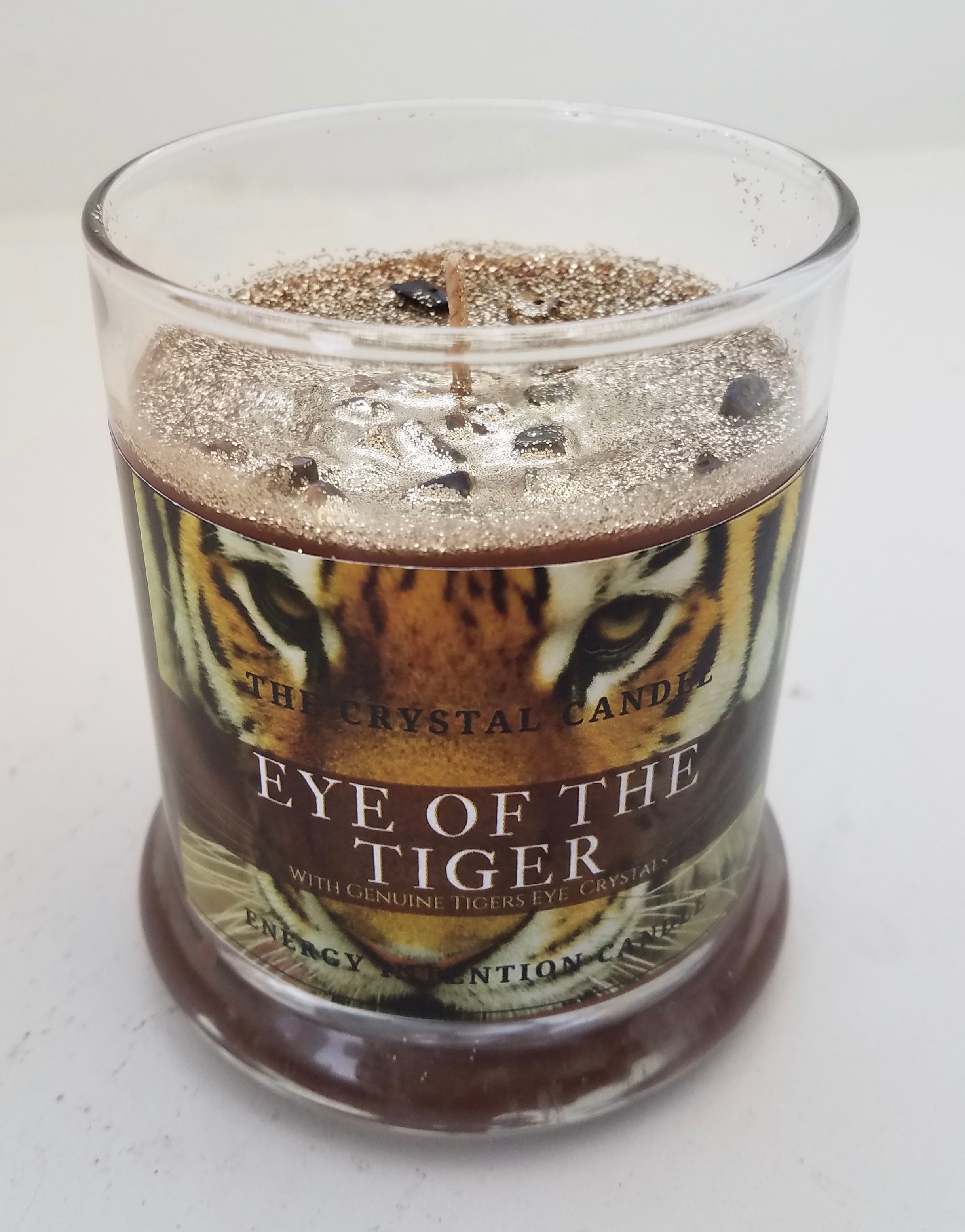 Eye Of The Tiger-Tiger's Eye Candle For Motivation Courage And Prosperity