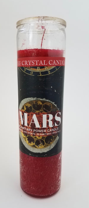 Planetary Crystal Candle-Mars Energy