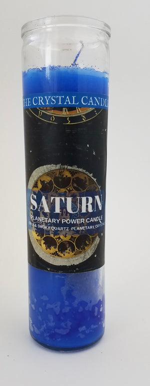 Planetary Crystal Candle-Saturn  Energy