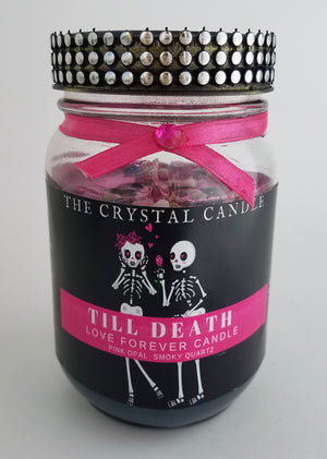 Till Death-Crystal Candle For Everlasting Love