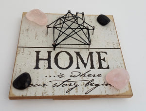 Crystal Grid- Loving & Protected Home