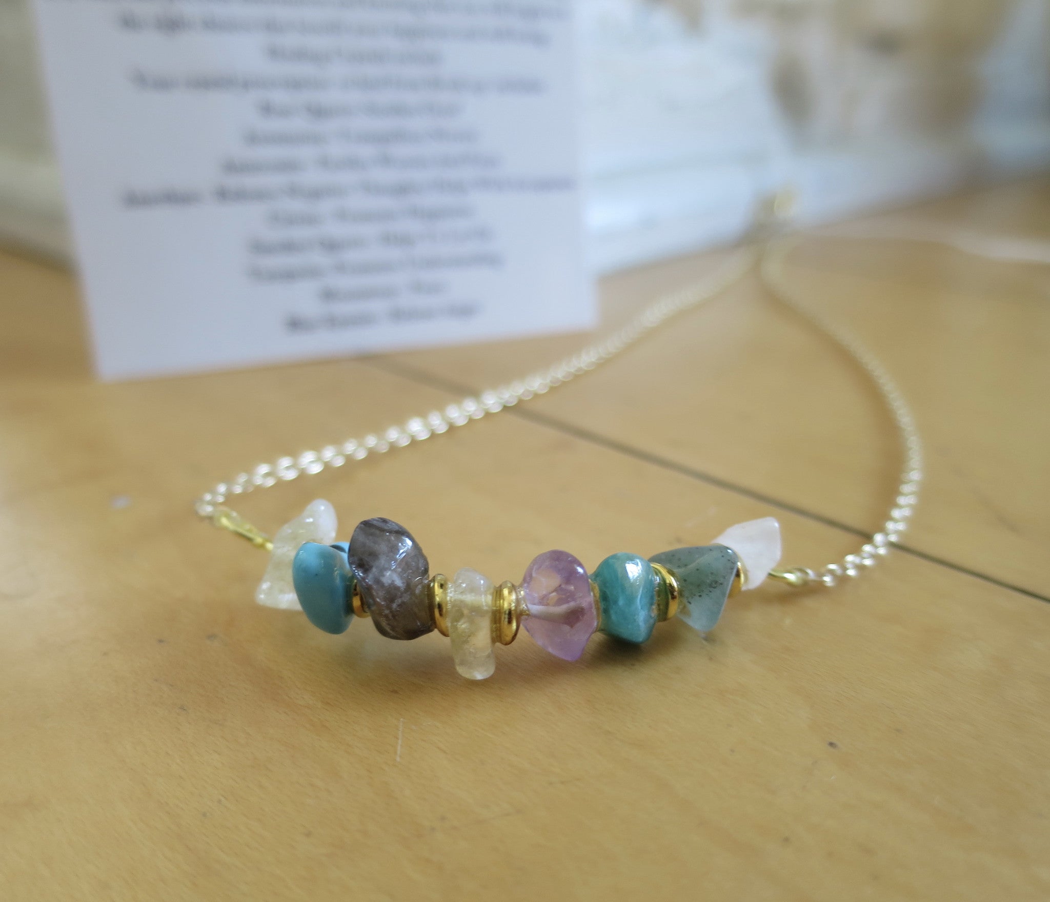 The Break Up Necklace- Crystal Candle Companion Jewelry