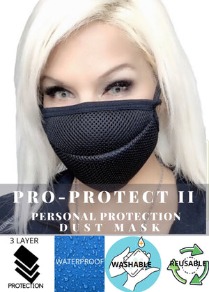 Pro Protect II Reusable Waterproof Personal Protection Mask